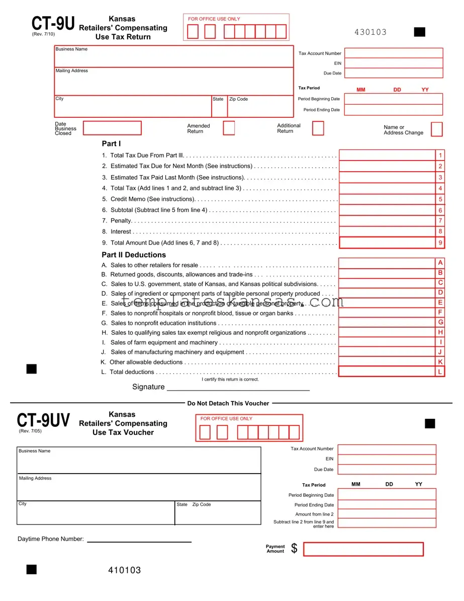 Kansas Ct 9U Template
