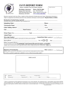 Kansas Favn Report Template